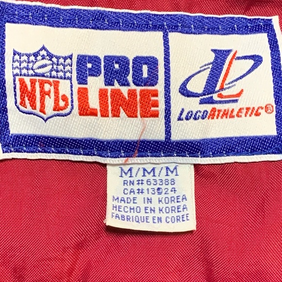 Vintage Washington Redskins Pro line Starter NFL Football Jacket Size Medium - Picture 6 of 11